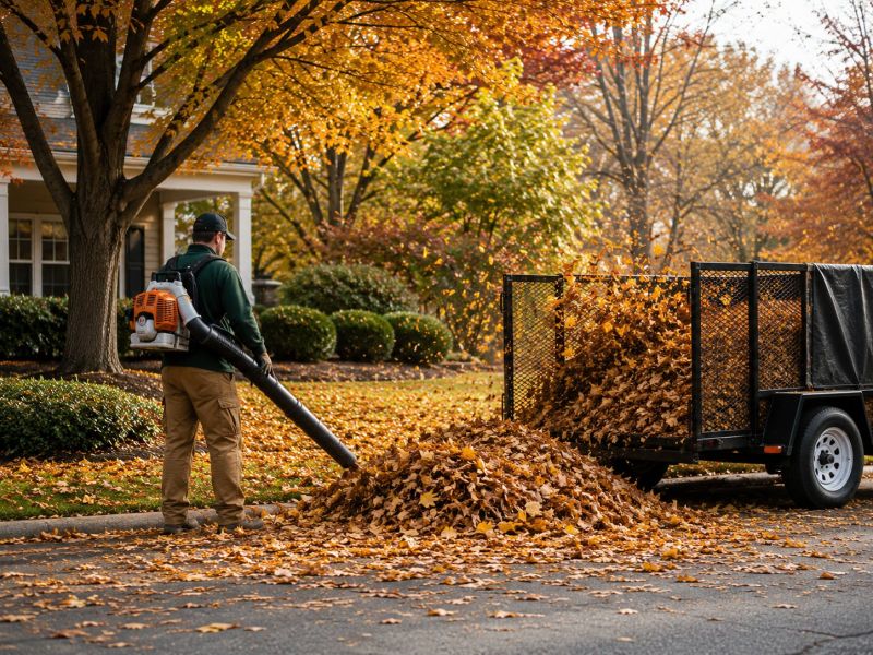 Leaves Vacuuming in Honolulu, HI